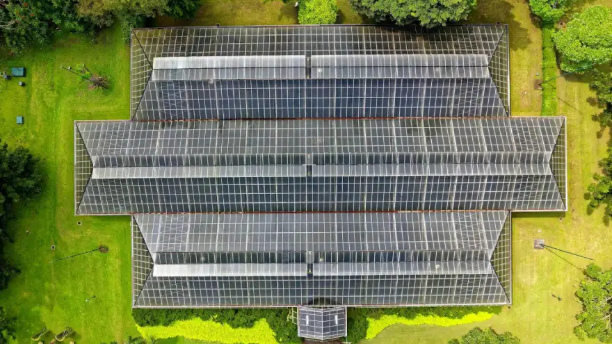 off grid solar power house