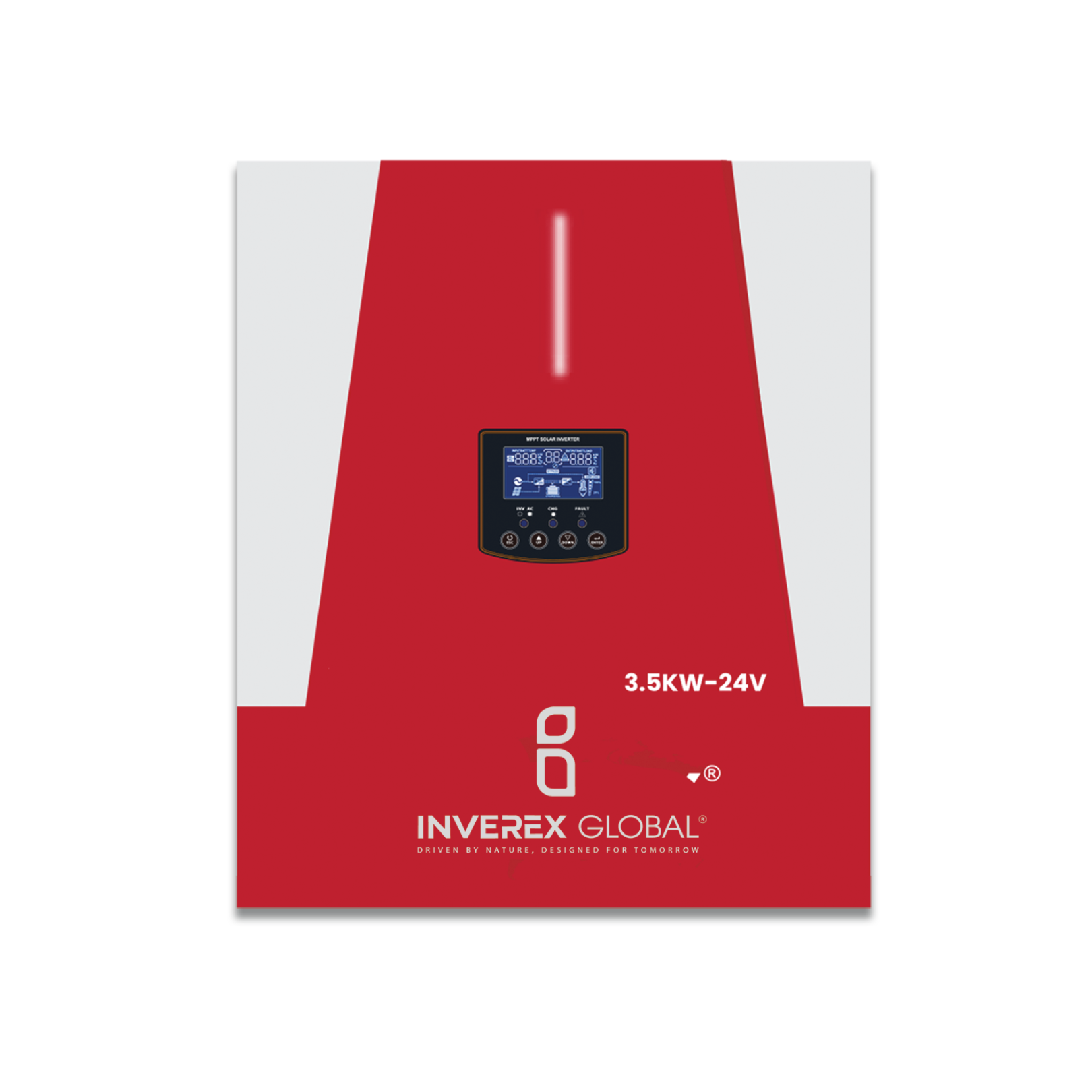 INVEREX GLOBAL - YUKON II HYBRID MPPT INVERTER 3,5 kw